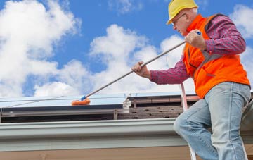 Compton Abdale soft wash roof cleaning